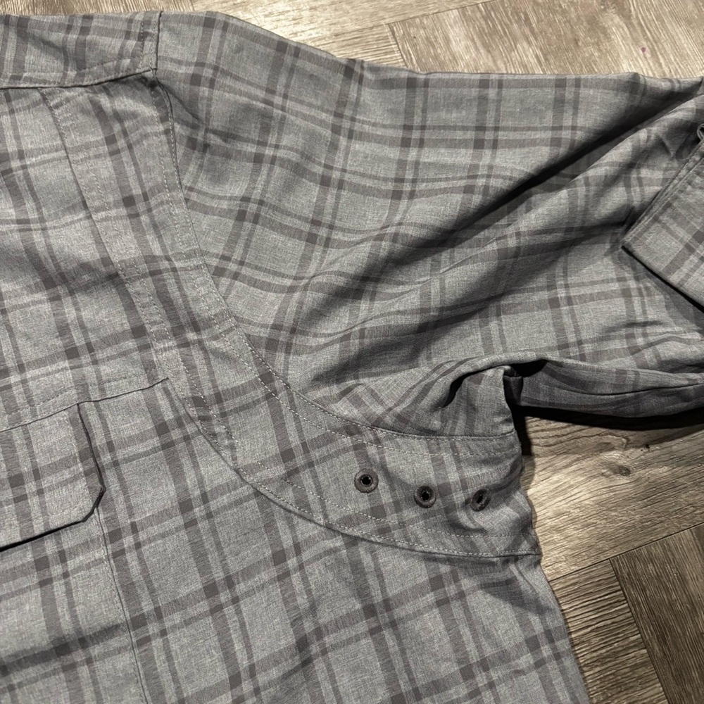 Men’s Lake & Trail Long Sleeve Button Up Shirt Size XXXL - Picture 4 of 5
